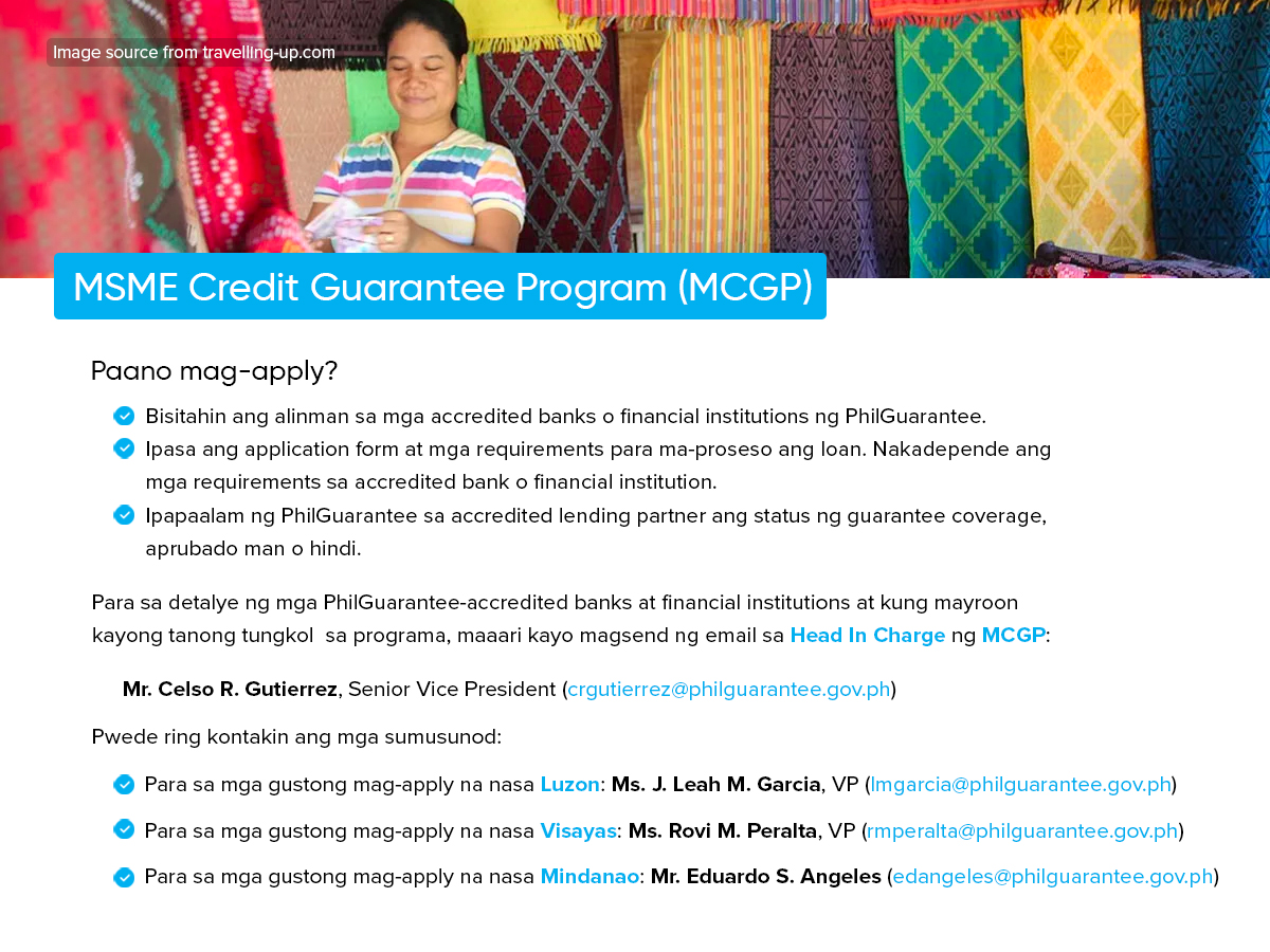 How to Apply for MCGP Program