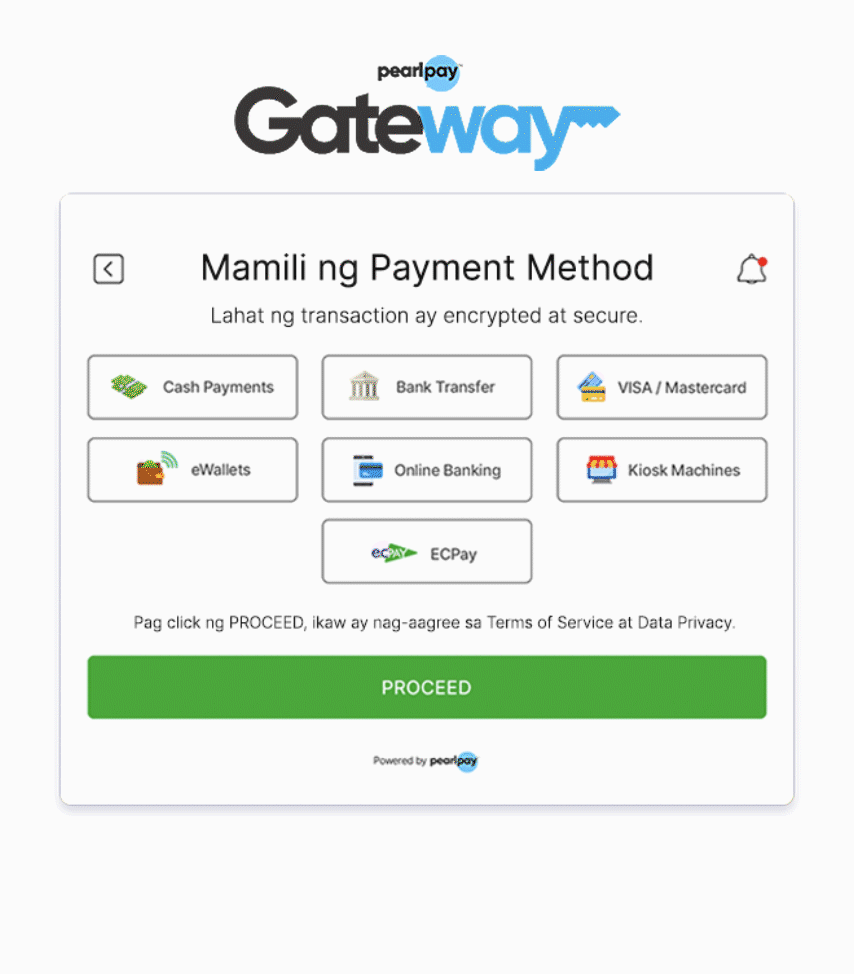 Payment Gateway Tagalog Mobile